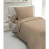 2-piece Duvet Cover Set - HOME LINGE PASSION - HP72071 - Microfiber 82 G - 140 X 200 Cm - Beige