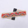 Adjustable Ethnic Waistband Decorative Cummerbund Belt with Flower Design Stretchy Wide Cinch Band for Dresses