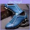 Luxurious Casual Fashion Big Size Shoes For Breathable Leather Leisure Men Sneakers