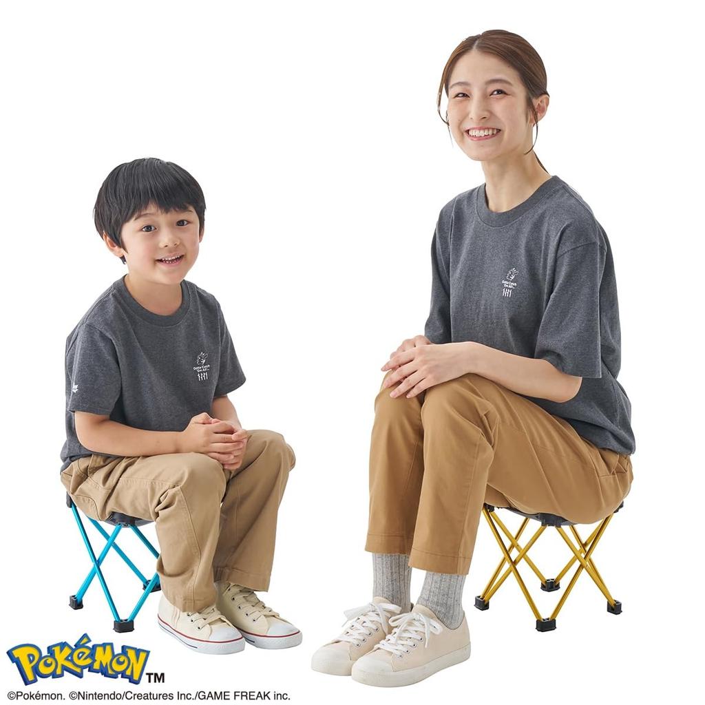 LOGOS Pokemon 7075 Cubic Chair (Pikachu) 86100001 Camping Outdoor