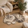 Shaped, 3D Animal Irregular Non-, Soft Plush Floor