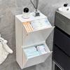 Sanitary Napkin Storage Box Wall Mounted Home Bathroom Toilet Shelf Pad Drill Free Tissue Box Organizer Waterproof Sanitary