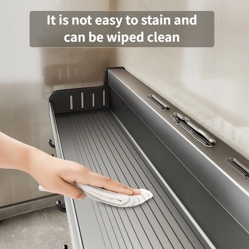 Stojak do przechowywania Gospodarstwo domowe Bez perforacji Przybory kuchenne do przypraw Montowany na ścianie Wielofunkcyjny Uchwyt na noże i pałeczki