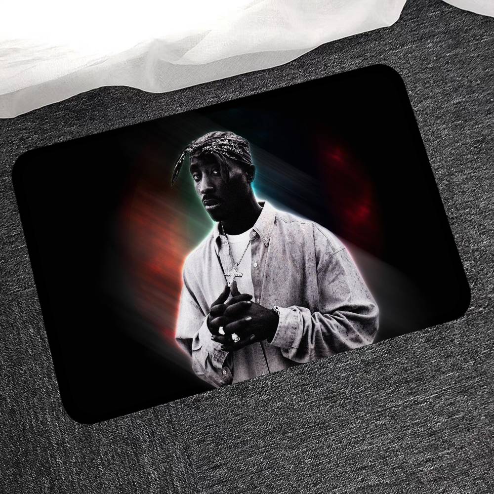 Rapper T-Tupac S-Shakur Küchenmatte Billiger Rutschfest Modernes Wohnzimmer Balkon Bedruckt Modernes Wohndekor