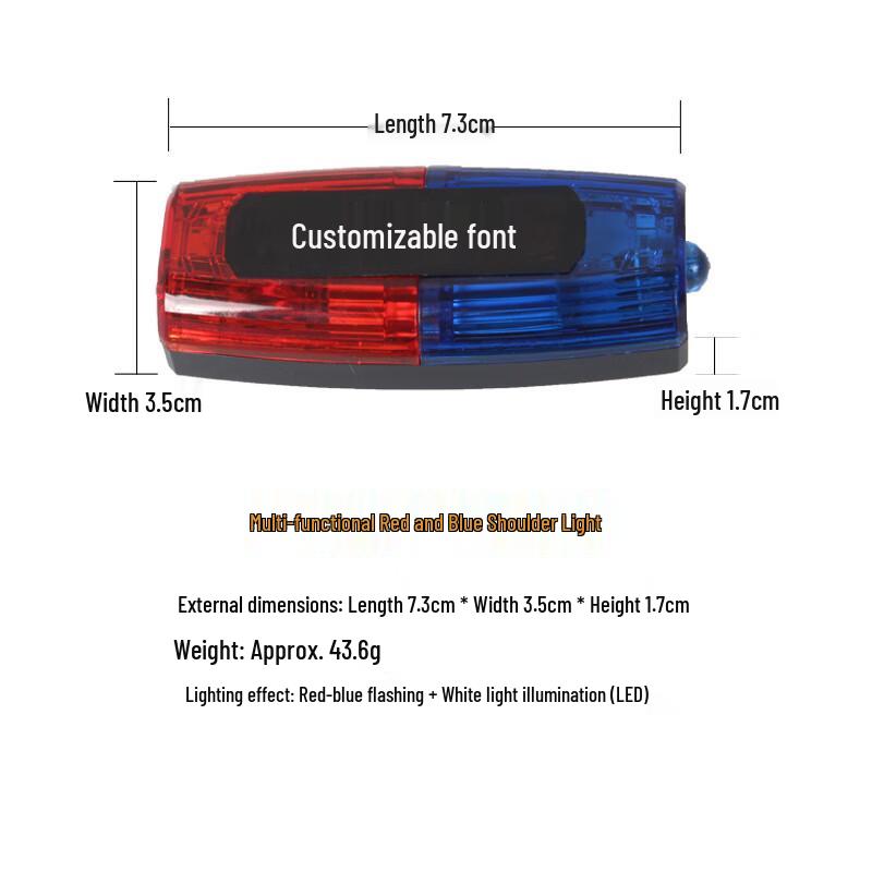OLOMM Multi-function LED Traffic Shoulder Light