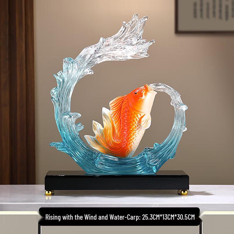 TLAKEHO Процветание Рыба Тыква Орнамент