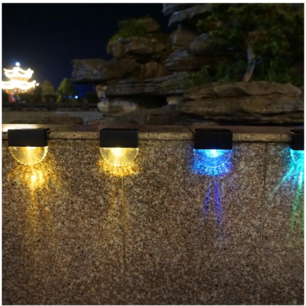 Solar Wall Lamp Outdoor Waterproof Solar Powered Light UP and Down Illuminate Home Garden Yard Decoration Outside Sunlights