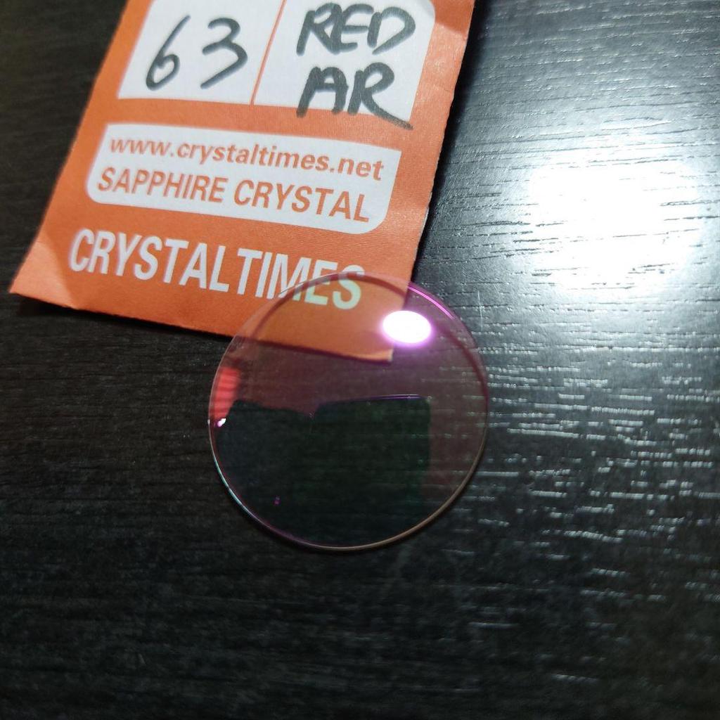[USED] CRYSTALTIMES Sapphire Crystal 30mm Red AR