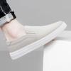 Fashion High Quality Men Comfortable Thick Soled Inner Height Increasing Loafers Brand Men Summer Breathable Hollow Leisure Board Shoes