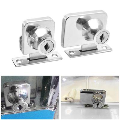 Sliding Door Window Locks With 2 Keys Baby Child Safety Protection Antitheft Door Window Security Lock Catches For 5-8mm Glass