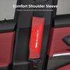 2Pcs Car Seat Belt Cover Leather Shoulder Pad Accessories For Dacia Duster Logan Sandero Stepway Dokker Lodgy MCV 2019 Spring
