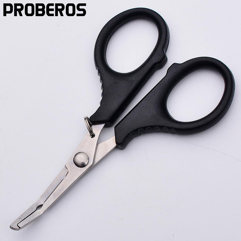 

Многофункциональные плоскогубцы из нержавеющей стали, мини-леска, ножницы с изогнутым ртом, маленькие дорожные плоскогубцы, принадлежности для рыбалки на открытом воздухе