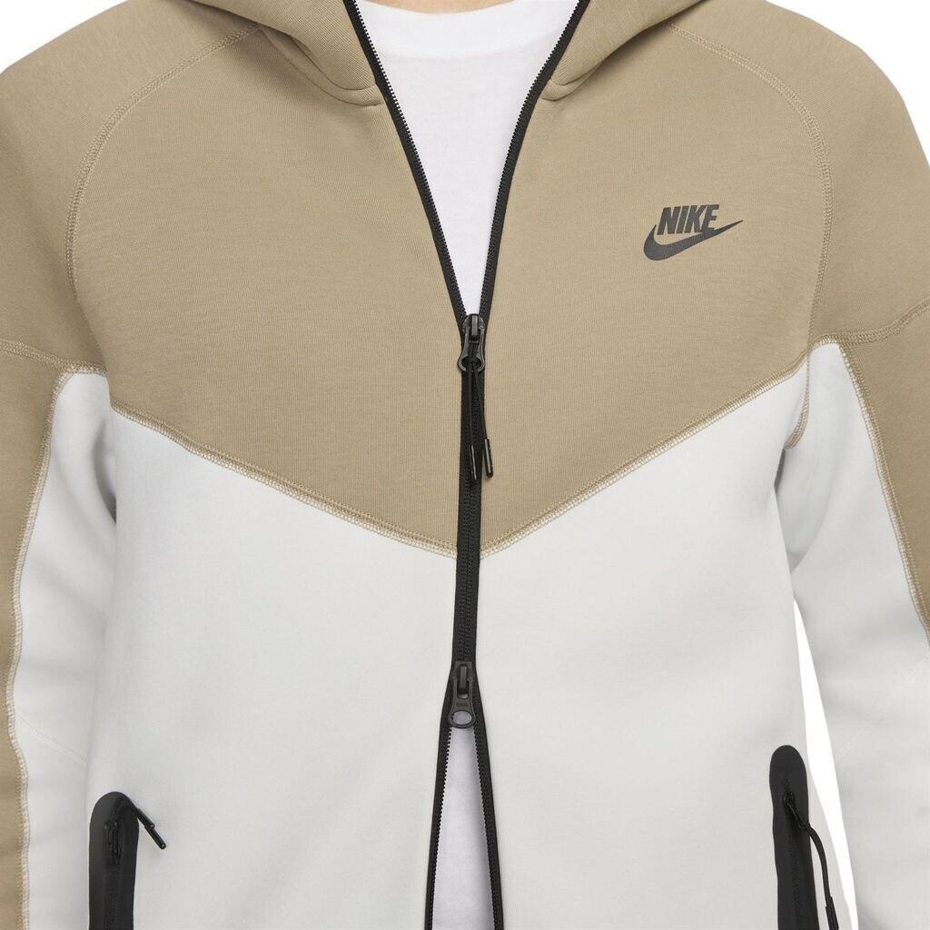 Nike Tech Fleece Windrunner Jacket (FB7921) White/khaki