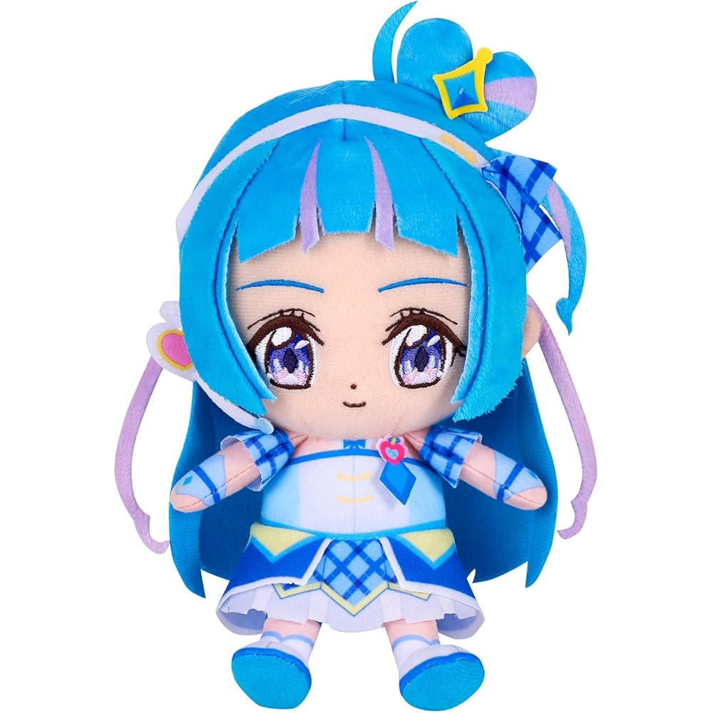 

Bandai Cure Wink Plush Toy from Kimi to Idol Precure Series Soft Stuffed Animal 25cm