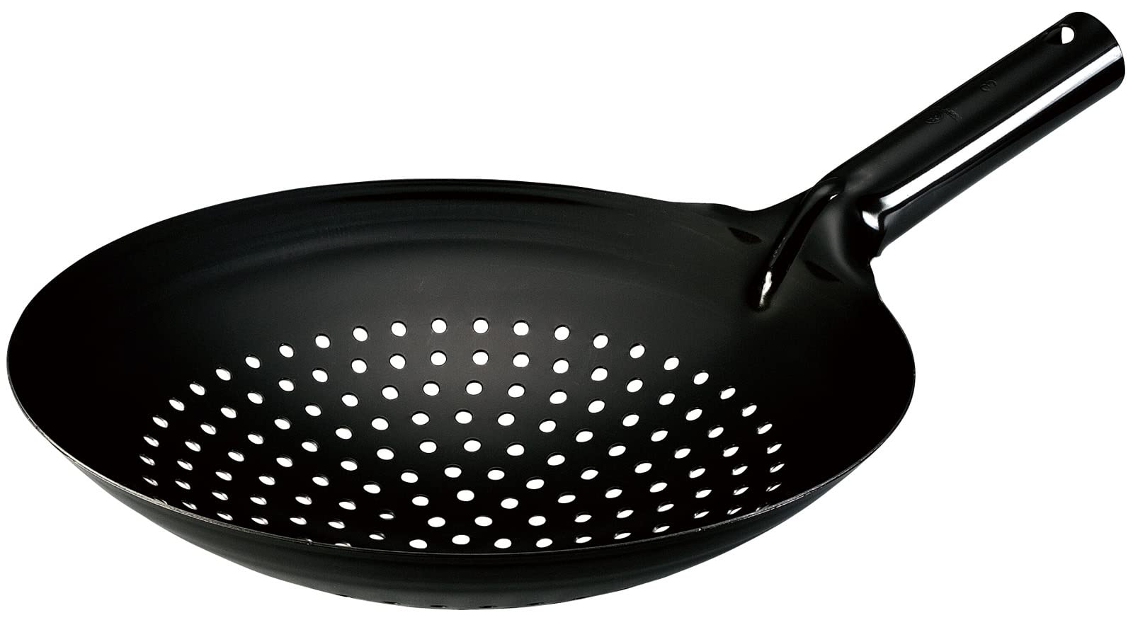 

Kanda Iron Pot Oil Drainer, 33cm, Made in Japan, Zarren, for Deep Frying, Chinese Food, 001303