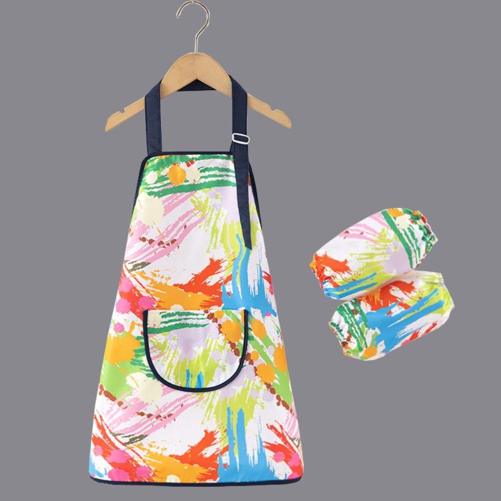 Easy Clean Art Bibs Waterproof Kitchen Apron Gifts Baking Bibs