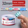 Multifunctional Dovetail File Organizer Clips - Colorful, Large, Medium, Small (15-Pack)