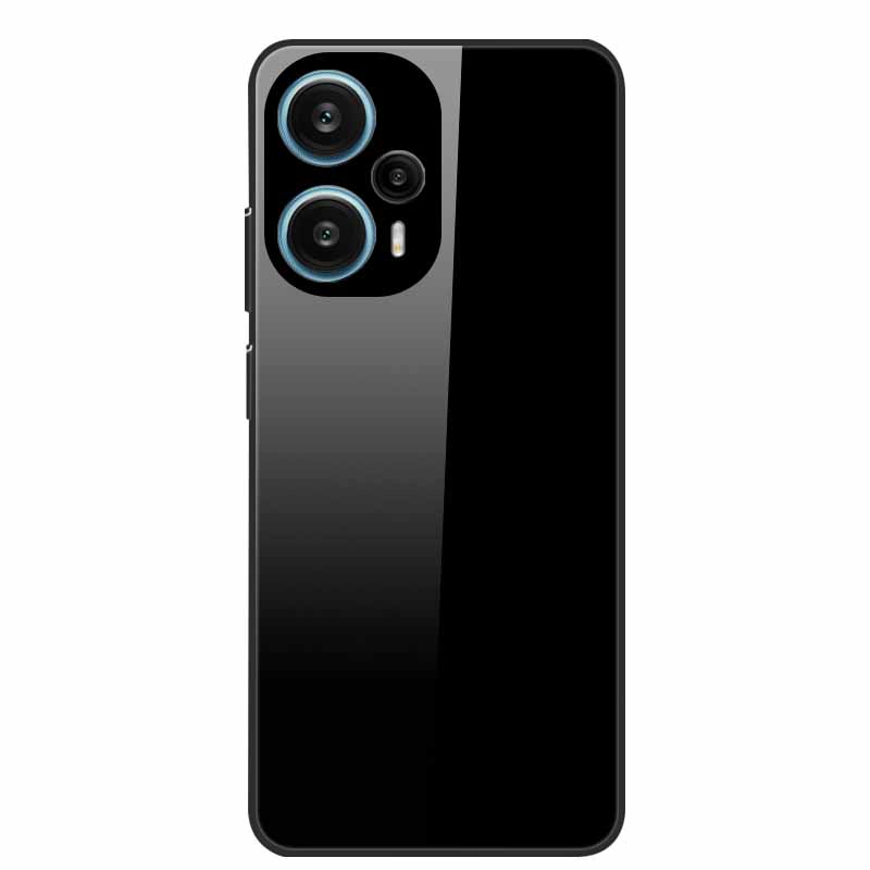 

For Xiaomi Poco F5 Case 6.67 Lovely Tempered Glass Hard Covers for Poco F5 Pro 5G Phone Cases Silicone Bumper PocoF5 F 5 Funda Poco F5