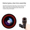 Phone Telephoto Lens with Adjustable Mount Professional Camera Accessory for Outdoor Photography Travel Observation