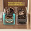 Belt storage box; home use; divided tie organizer; desktop transparent men's belt storage box.