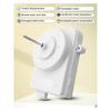 High Efficiency Enduring Condenser Fan Motor Perfect for Refrigerator Replacement Simple Mounting Plastic Structure