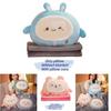 Cartoon Plush Pillow For Office Nap And Car Use, Korean Style Cushion With Soft Cotton Filling 40x40x20cm
