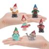 Cross-border Christmas Elf & Goblin Figure Set for Micro-landscape Decoration and Garden Ornament
