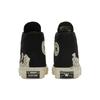 Converse 1970s Round-toe Lace-up High-Top Canvas Shoes Unisex Black & White