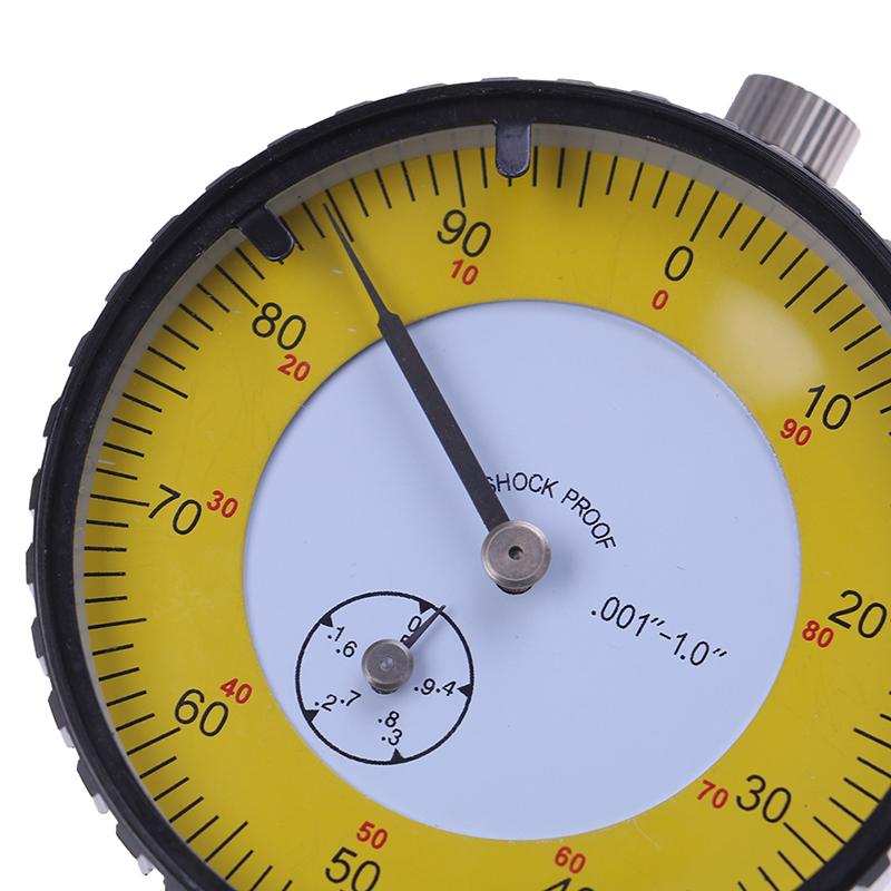 1" Dial Test Indicator Travel Lug Lever Gauge Scale Meter 0.001" Graduation