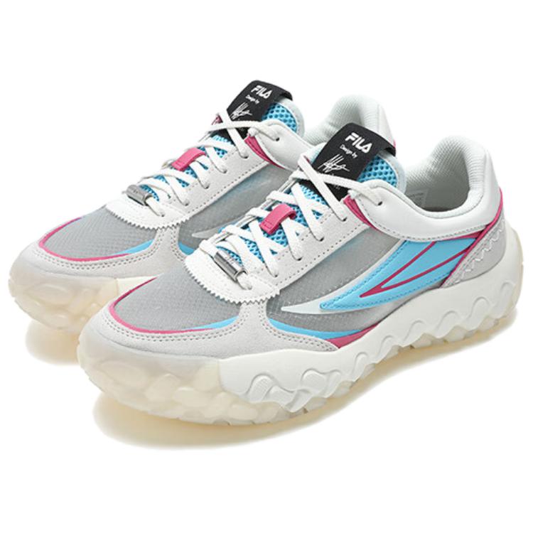 FILA Gara Comfortable Versatile Low-Top Casual City Commuting Running Shoes Women sneaker White Pink F12W433201FSH