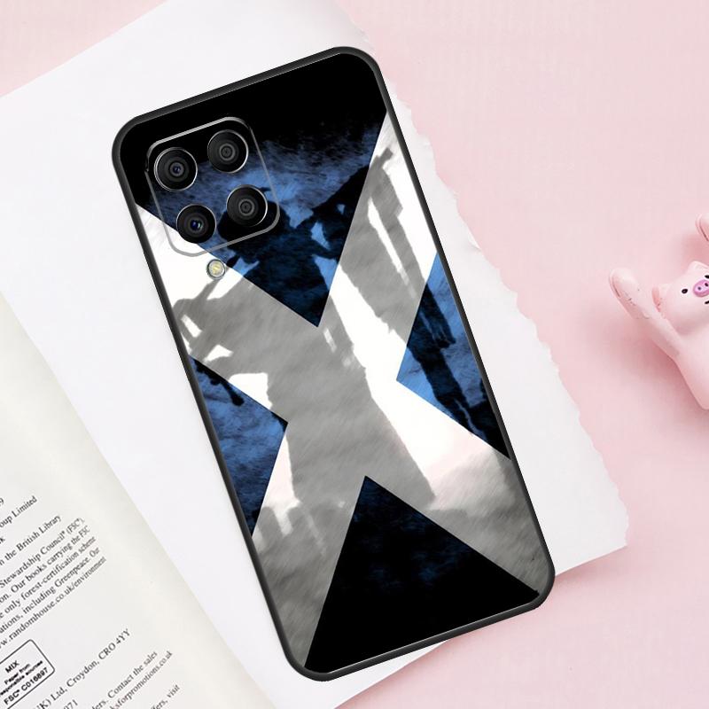 Scotland Scottish Flag Case For Samsung Galaxy M51 M55 M35 M15 M56 M36 M16 M06 M13 M33 M53 M12 M32 M52 M14 M34 M54