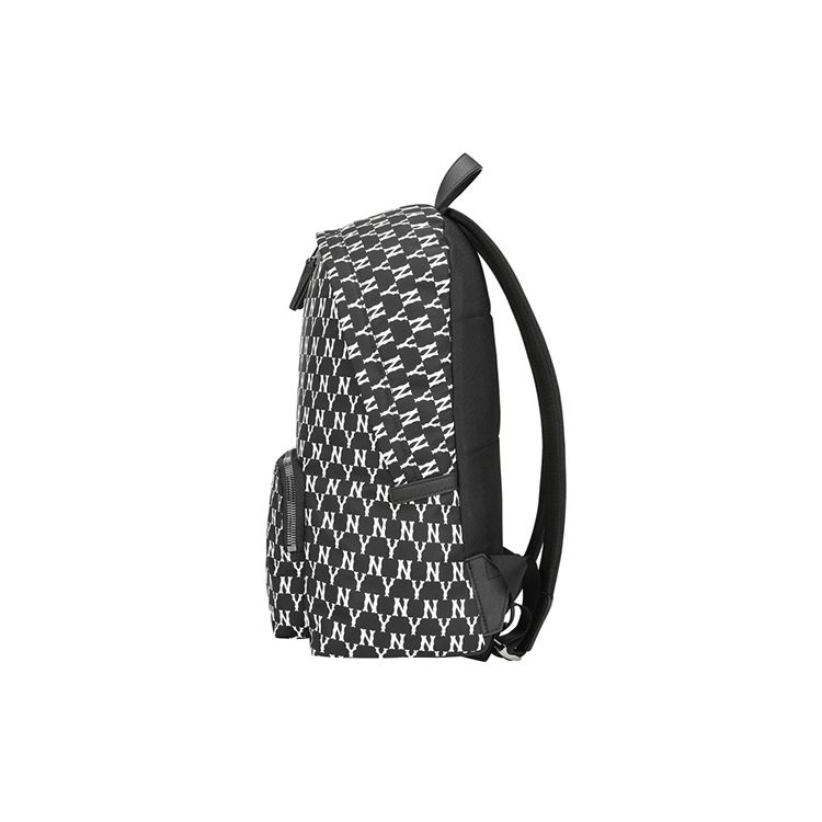 MLB New York Yankees Vintage All Over Print Backpack Unisex Backpacks Black White 32BG10941-50L