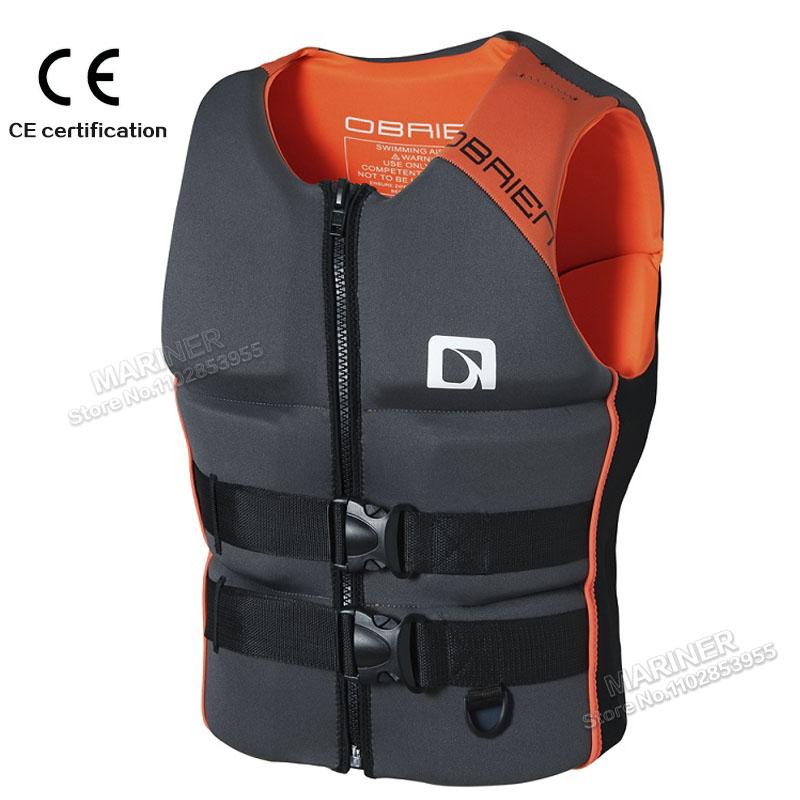 

Рятувальний жилет Wakesurf Comp Vest, сертифікований CE, неопреновий рятувальний жилет для вейк-серфінгу, але чудово підходить для всіх інших водних видів спорту 3XL (Weight-90-95KG)
