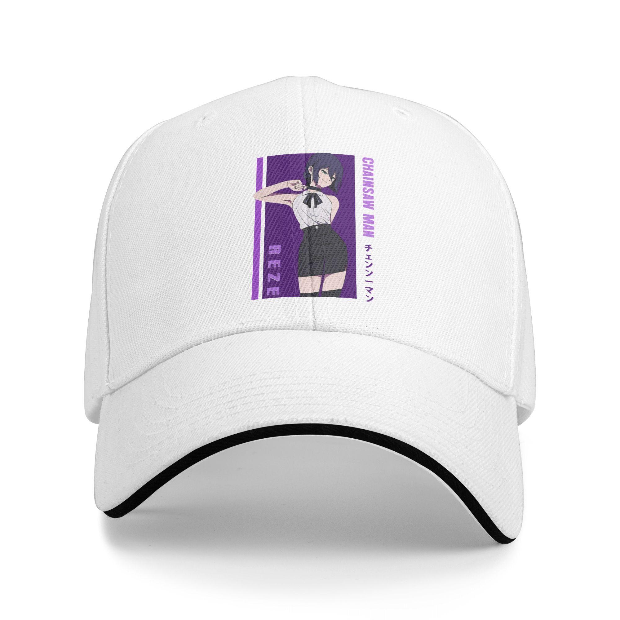 

Человек-бензопила Резе Кино Дьявол Бейсболка Мода Сэндвич Кепки Мужские Женские Регулируемая Папина Шляпа Уличная One Size