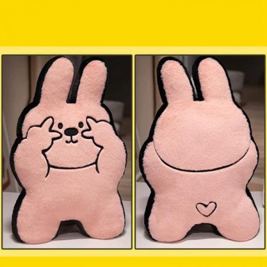 Cartoon Biye Pillow Cute Plush Sofa Cushion Pillow For Girls Soft And Cute Seat Cushion