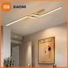 Xiaomi Modern LED Ceiling Light Simple Line Design Gold Luster Wall Lamp 60/80/100/120cm For Bedroom Living Room Hallway Entryway