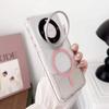 Applicable To Huawei Mate60pro Magnetic Mobile Phone Case Anti-drop Mate60 Transparent Invisible Bracket Mobile Phone Case