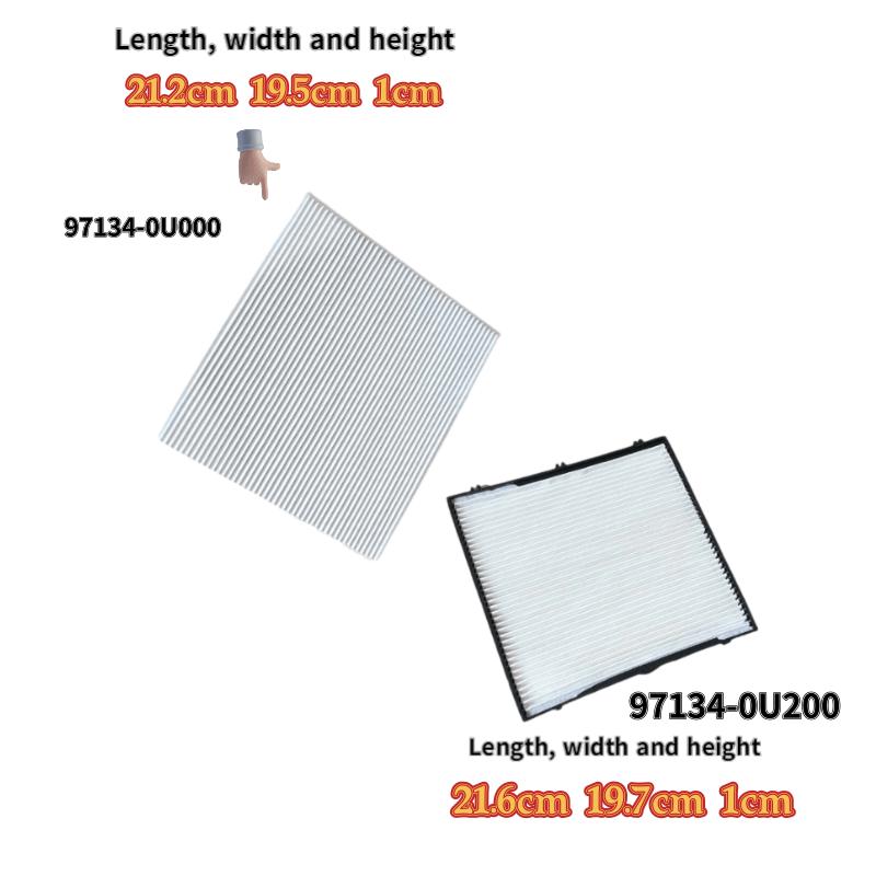 97134-0U000/0U2000 for hyundai Verna RBC Air Conditioning Filter Filter Air Conditioning Grid 97134-0U000