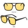 Luxury Brand UV400 Protection 70s Sunglasses Retro Style Summer Square Sun Glasses Vintage Eyeglasses for Women & Men