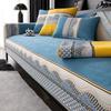 Herringbone Chenille Sofa Cushion Covers Anti-Cat Scratch Non-Slip Winter Couch Protector Cover for Sofa Living Room 1 Piece