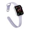 Small‑Waist Reverse‑Buckle Soft‑Silicone Watch‑Band Strap, Adjustable Wrist‑Bracelet Accessory For Apple Watch 42/44/45/46/49mm