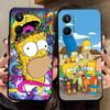 The S-simpsons Cartoon Phone Cover Case for Realme GT Master Neo2 12 14 C15 C12 P3 Ultra C21 Nazro 50 50i 11 Pro C25 C33 C35 C53