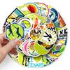 50pcs Waterproof Tennis Sports Stickers for Suitcase, Notebook, and Phone Decoration