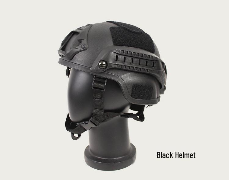 

Kids Tactical Helmet with Rail - Mich2000 for Outdoor Games & Training One Size