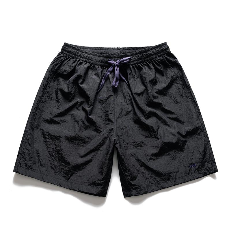 

Повседневные шорты Мужская летняя одежда Модные короткие шорты с эластичной талией S(45kg-55kg) чёрный