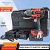 High-Power Brushless Electric Wrench with Lithium Battery for Auto Repair and Snow Tire Changes