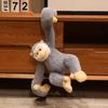 25/30/40cm Lange Arme Affe Plüschtier Puppe Lebensecht Faultier Orang-Utan Puppe Weiches Stofftier Puppe Heimdekoration