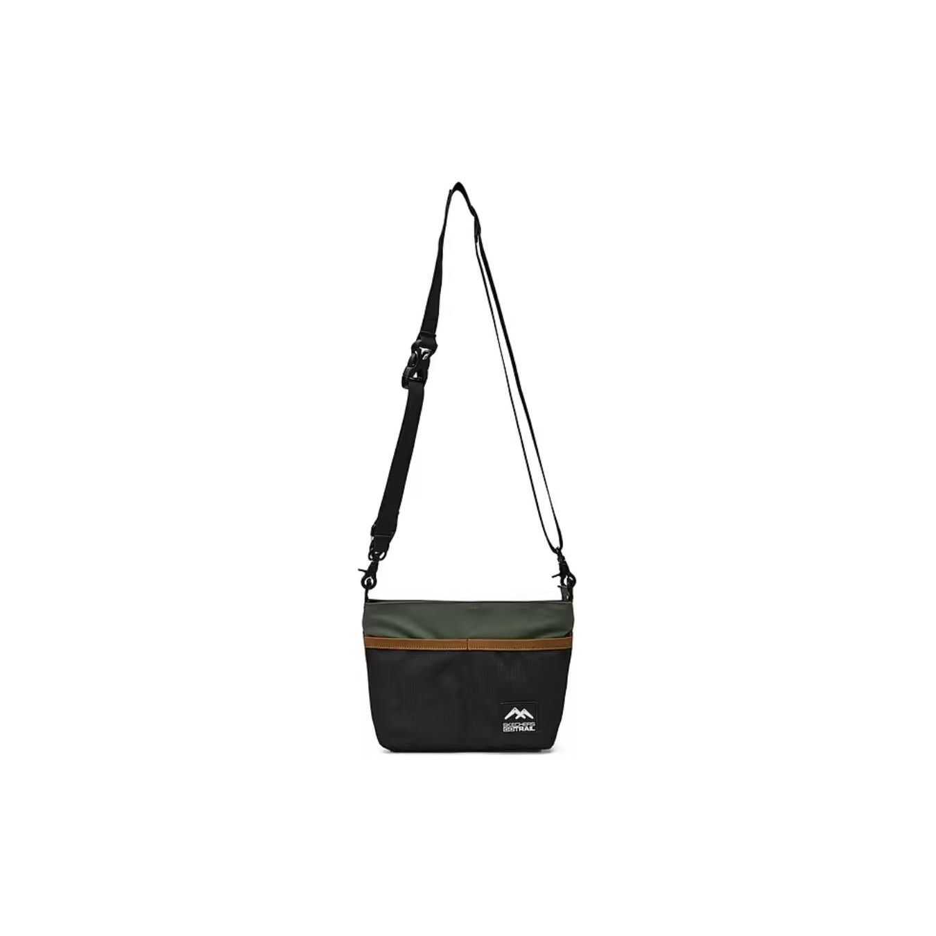 Skechers Casual Lightweight Fabric Crossbody Shoulder Bag Unisex bags Dark-Green L224U025-00L2 Dark Ink Green