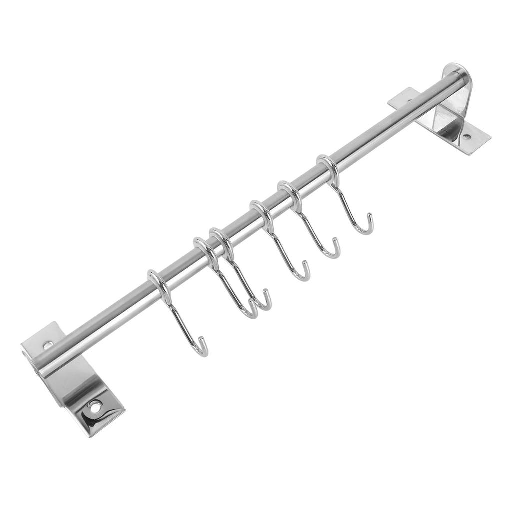Wandmontierte Aufbewahrung Regale Topfdeckelhalter Besteckhaken Küchenhelfer ZubehörEinzelstange