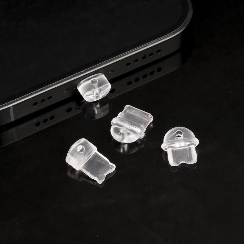 Handy-Dekoration Hängender Anhänger Handy-Staubstopfen Anschluss-Schutzstopfen Dekoration Hängender Anhänger für IPhone Samsung Typ-C